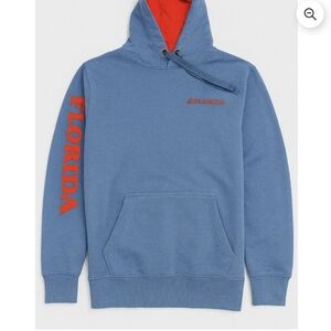 Blue and Red Florida Hoodie